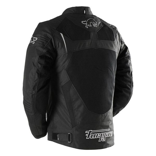 Furygan Giacca Moto Uomo Voyager 3C Laminata - Protettori D3O, Termica Rimovibile, Ventilazione, Certificata AA