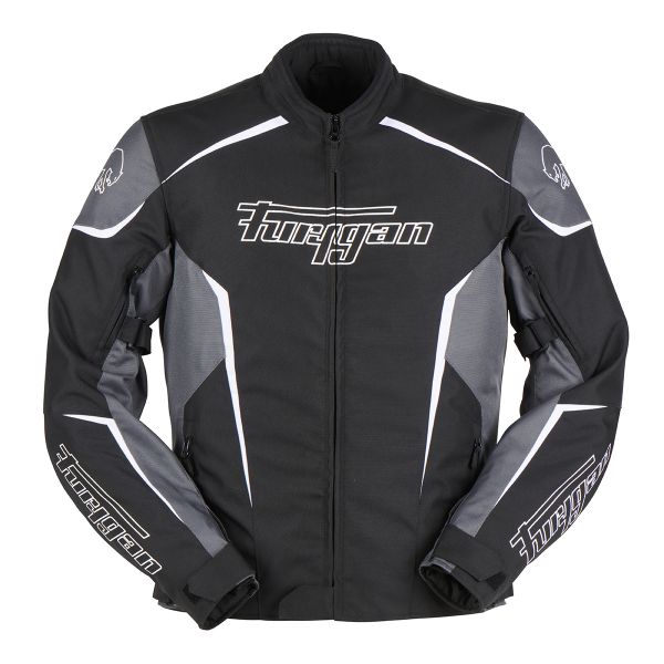 Giacche moto Furygan Yori Black Grey White
