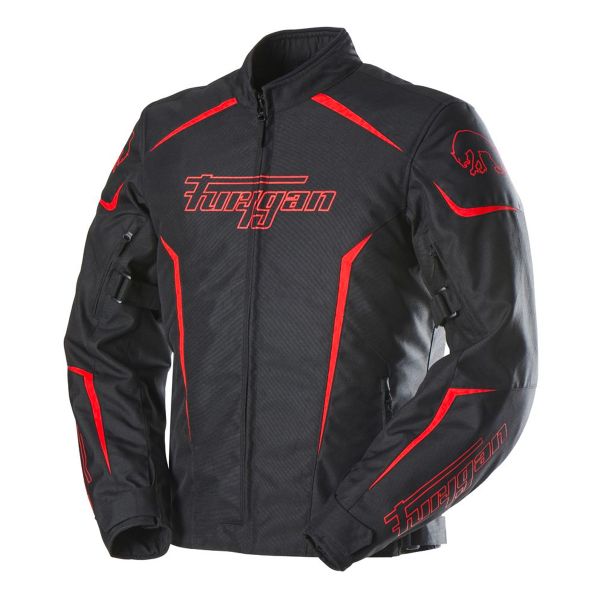 Giacche moto Furygan Yori Black Red Giacche moto Furygan Yori Black Red