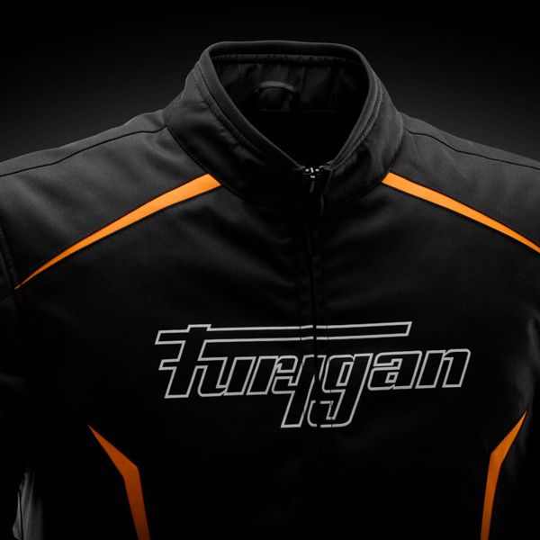 Furygan Yori Nero Bianco Arancione Pugnale