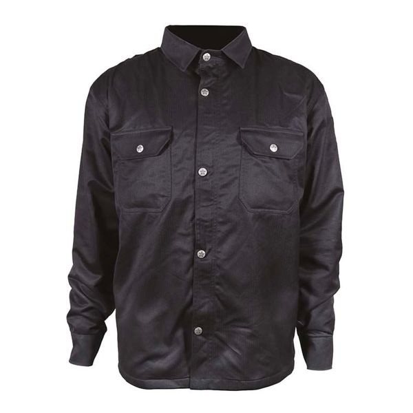 Giacche moto HARISSON Battle Shirt Black