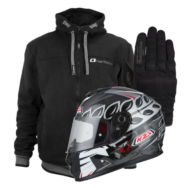 Giacche moto HARISSON Pack Patente Moto Eco 12 Giacche moto HARISSON Pack Patente Moto Eco 12