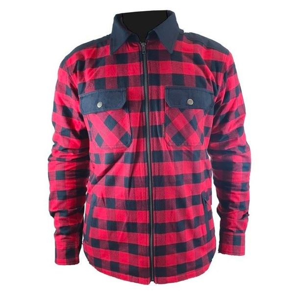 Giacche moto HARISSON Ranger Red Black