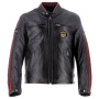 Giacche moto Helstons Ace 10 Years Leather Rag Black