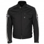 Giacche moto Helstons Ace Textile Leather Black