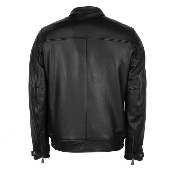 Helstons Benny Leather Rag Black