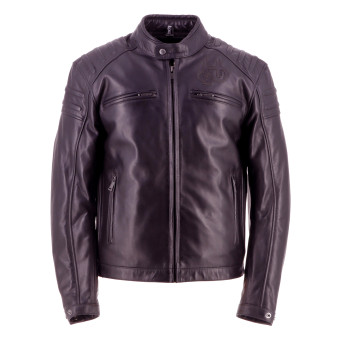 Giacche moto Helstons Pelle Bomba Marrone