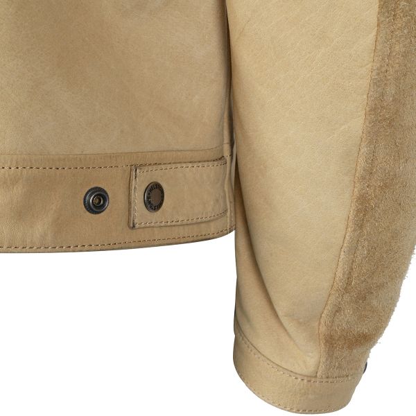 Helstons Chevy Air Leather Perforated Gold Brown