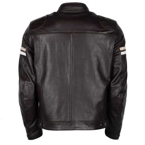 Helstons Chevy Leather Brown Beige White