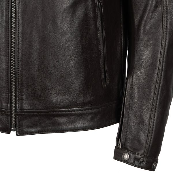 Helstons Chevy Leather Brown Beige White