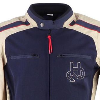 Helstons Club Girl Air Mash Argento Blu Rosso