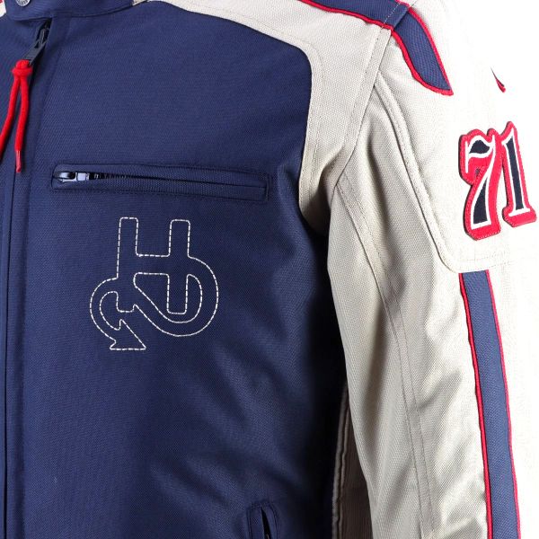 Helstons Clubman Blu Beige Rosso