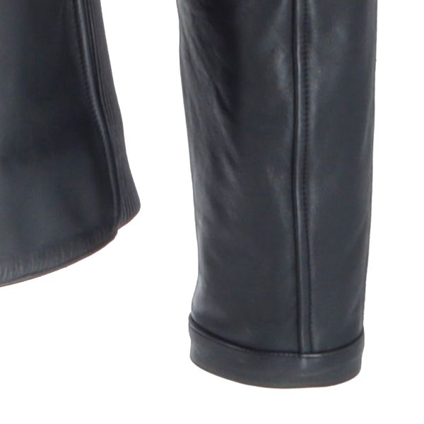 Helstons Clubman in pelle nera