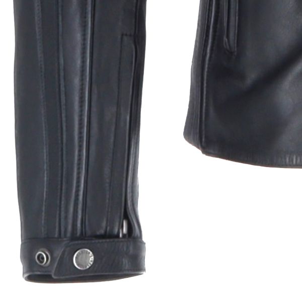 Helstons Clubman in pelle nera