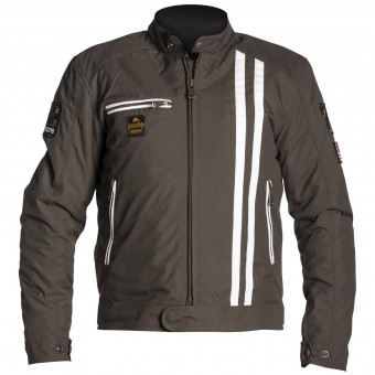 Giacche moto Helstons Cobra Snake Kaki White Giacche moto Helstons Cobra Snake Kaki White