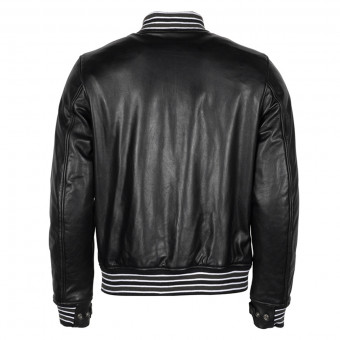 Helstons College Leather Rag Black