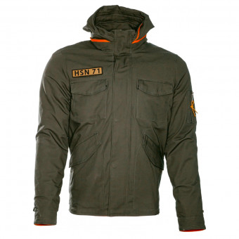 Giacche moto Helstons Commando Khaki