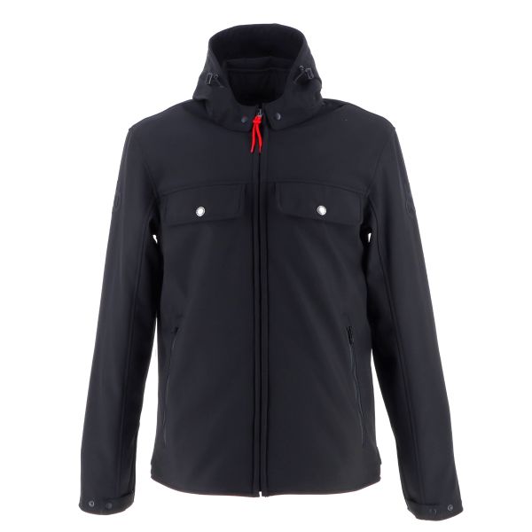 Giacche moto Helstons Cross Air Mesh Nero Nero