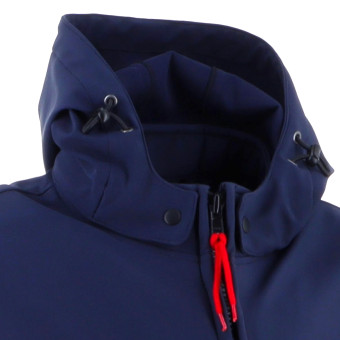Helstons Cross Air Mesh Argento Blu Rosso