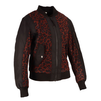 Helstons Elisa Air Mesh Nero Leopardo