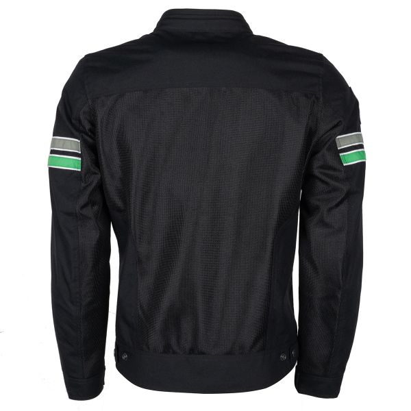 Helstons Elron Mesh Black Grey Green