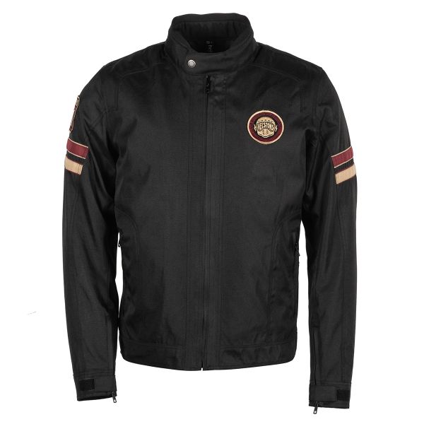 Giacche moto Helstons Elron Textile Black Giacche moto Helstons Elron Textile Black