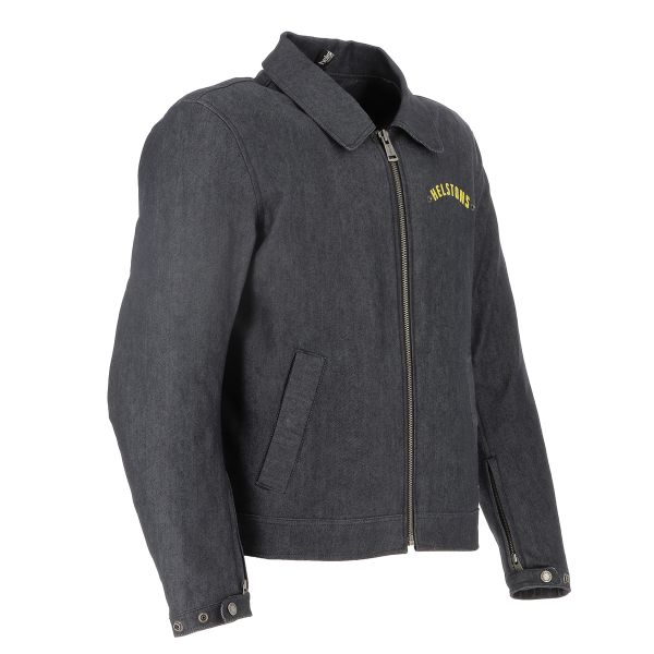 Helstons Garage Coton Cordura Blue Yellow