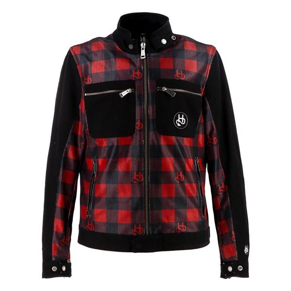 Giacche moto Helstons Genesis Air Black Red