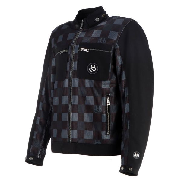 Giacche moto Helstons Genesis Air Lady Black Grey