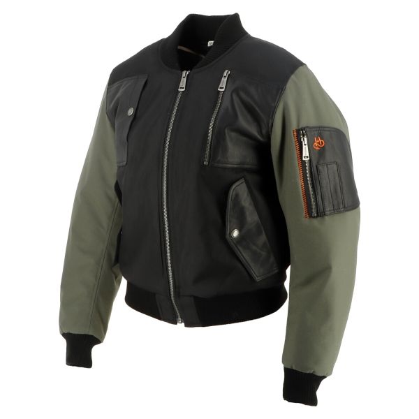 Helstons H Bomb Lady Nero Khaki