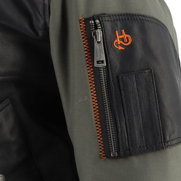 Helstons H Bomb Lady Nero Khaki