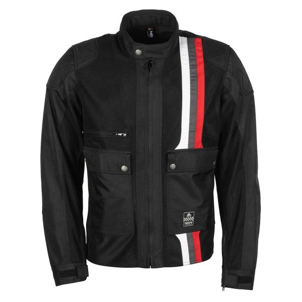 Giacca Moto Helstons Hamilton Mesh Black Al Miglior Prezzo | iCasque.it