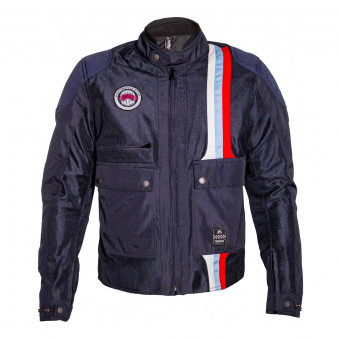 Giacche moto Helstons Hamilton Mesh Blue
