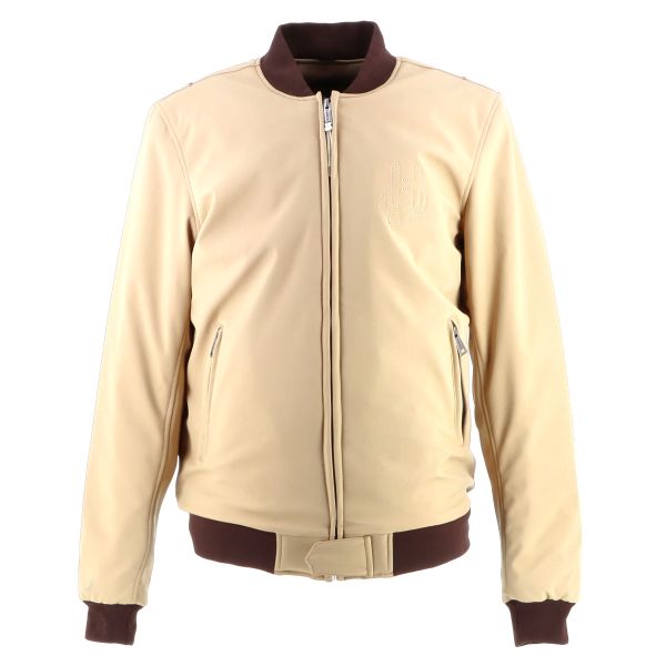 Giacche moto Helstons Harry Beige Marrone