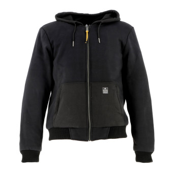 Giacche moto Helstons Hoodie Basic Black