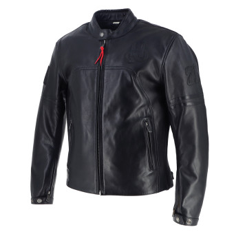 Giacche moto Helstons Pelle Indianapolis nera