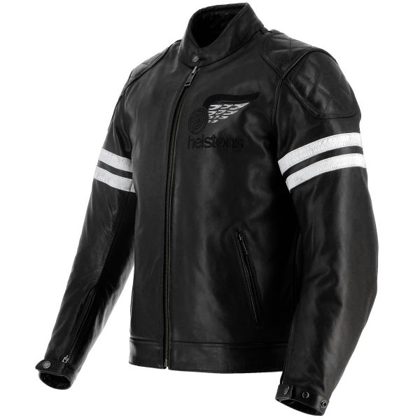 Giacche moto Helstons Jake Speed Leather Black