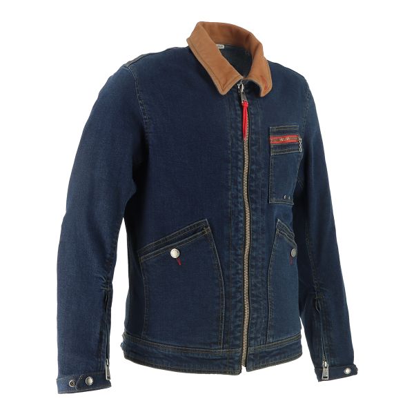 Helstons James Denim Blu Sporco