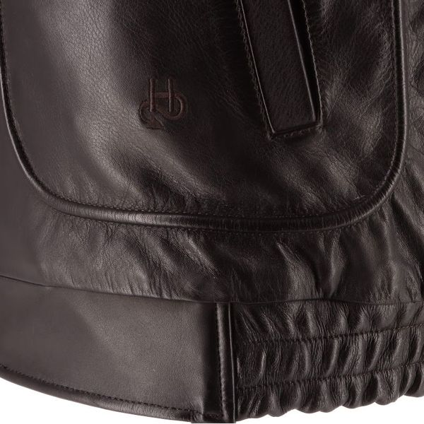 Helstons Jet Force Leather Rag Marrone