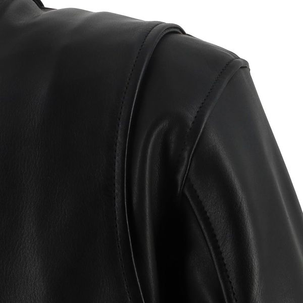Helstons Jet Leather Rag Nero