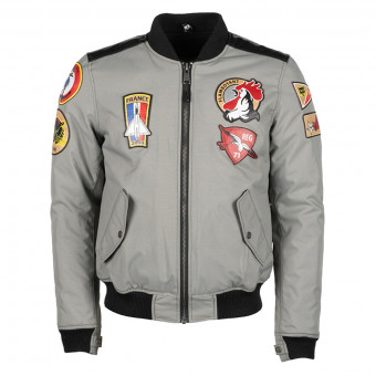 Giacche moto Helstons Lynx Textile Silver