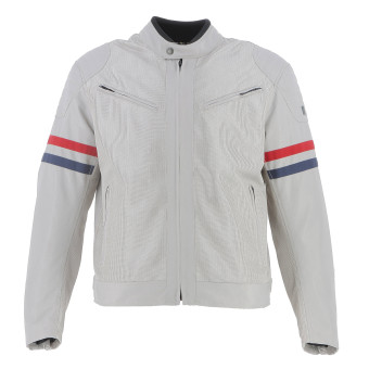 Giacche moto Helstons Monaco Air Mesh Silver