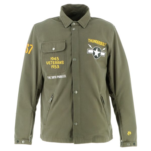 Giacche moto Helstons Patriot Canvas Khaki