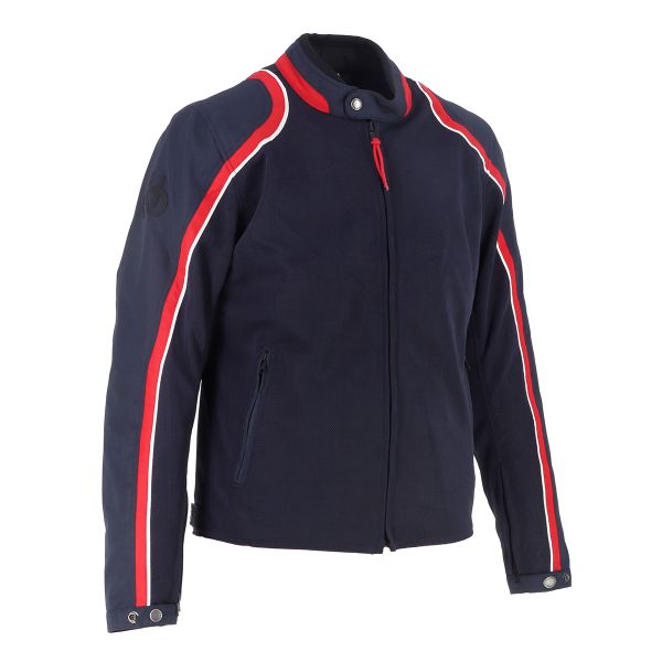 Helstons Phoenix Air Mesh Blu Rosso Bianco