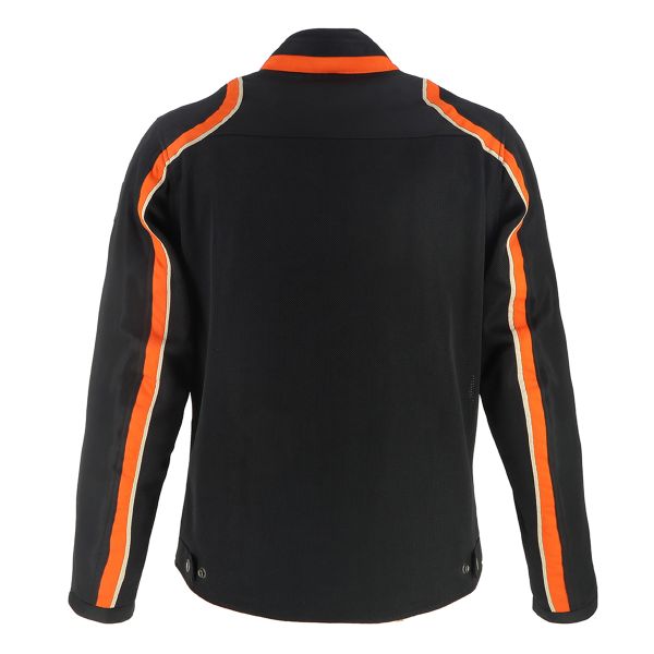 Helstons Phoenix Air Mesh Nero Arancione Beige