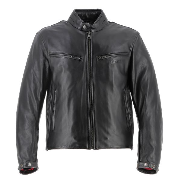 Giacche moto Helstons Primo Leather Rag Black Giacche moto Helstons Primo Leather Rag Black