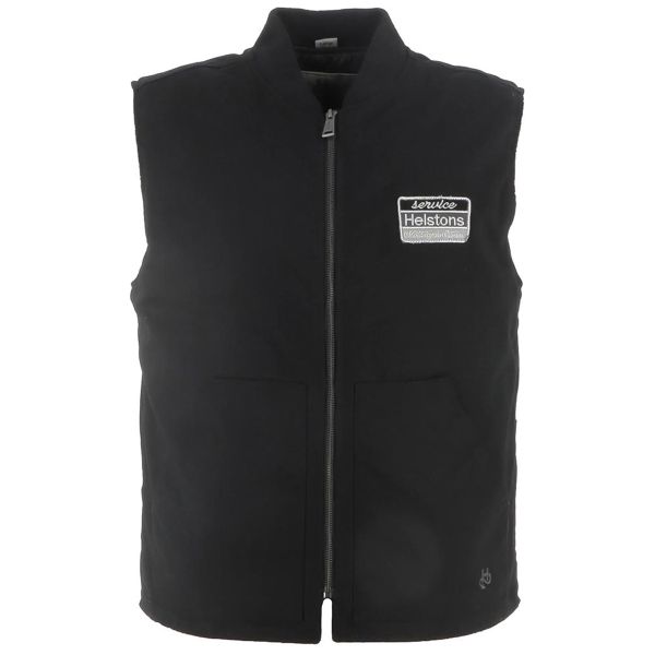 Giacche moto Helstons Ferrovia Coton Nero