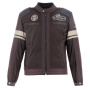 Giacche moto Helstons Revolte Air Mesh Leather Brown