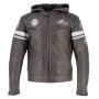 Giacche moto Helstons Riposte Leather Buffalo Brown