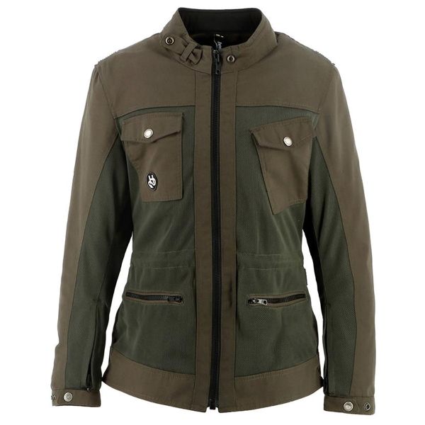 Giacche moto Helstons Sahara Air Khaki
